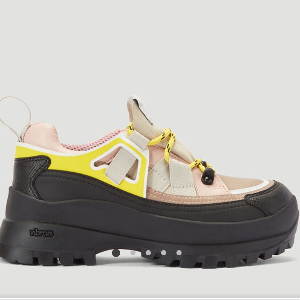 Stella McCartney Vibram-Sole Trail Sneakers, Pink, Size 35/5 with box + dust bag